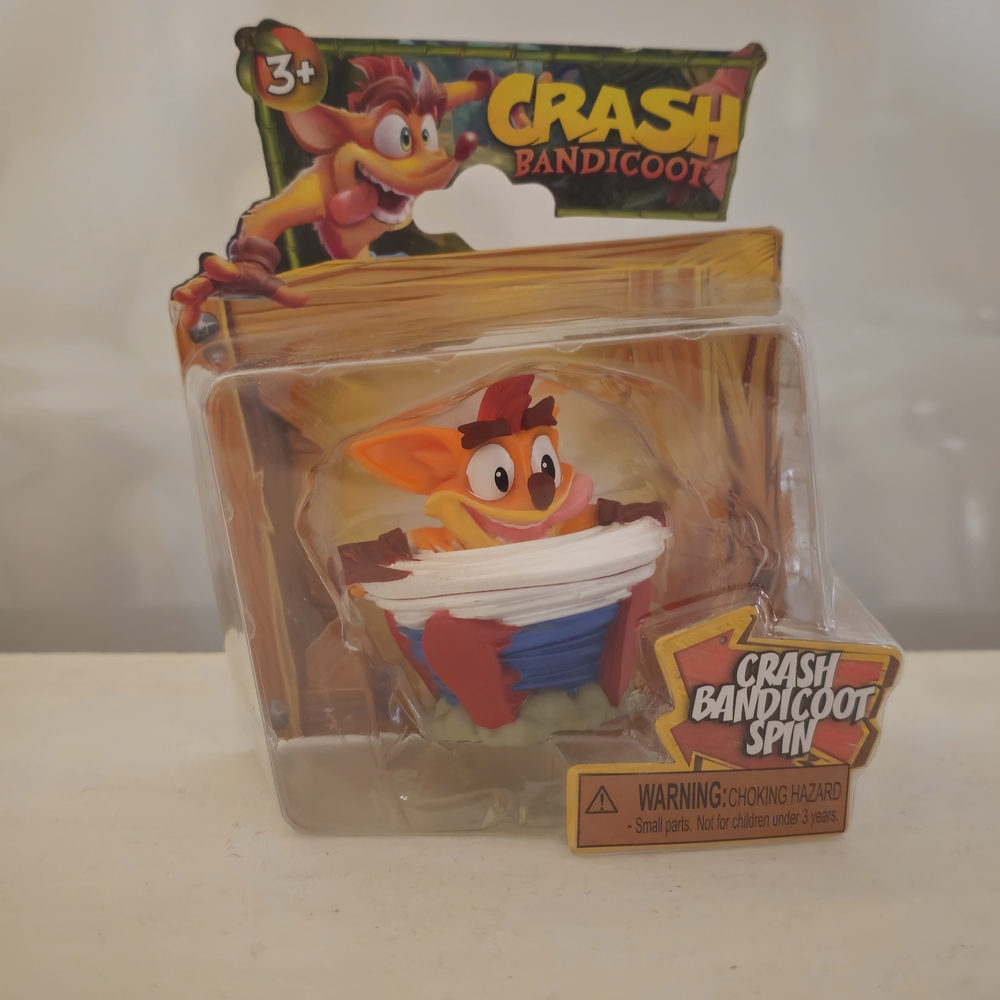 Jakks Pacific Crash Bandicoot Spin Figure